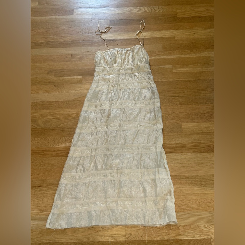 VINTAGE Lace Slip Dress Small Medium